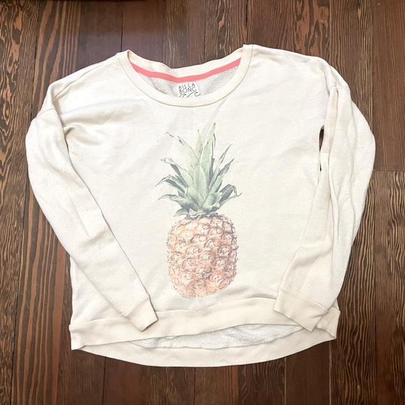 🟩 Billabong Pineapple Sweatshirt - Picture 1 of 3